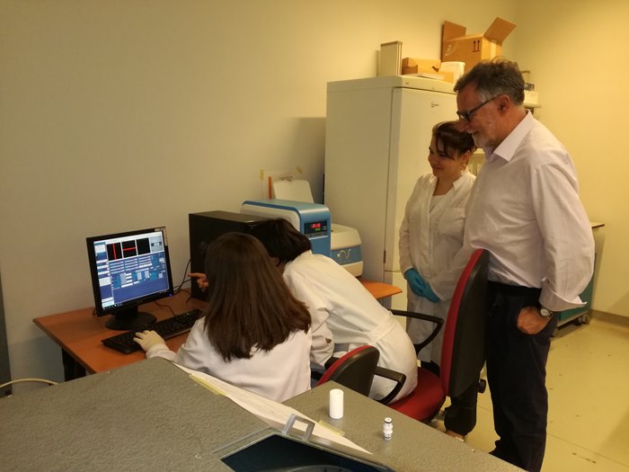 MiniEDU20 MRI Instrument for training students available at the Center of Molecular Imaging of Torino University